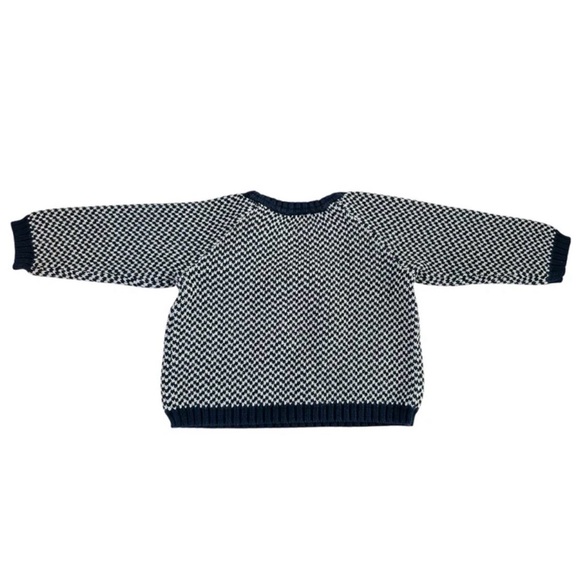 Janie and Jack Little Boy Sailor Nautical Knit Sweater size 18-24 mns - Picture 3 of 6